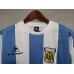 Argentina 1985 Home White&Blue Soccer Jersey